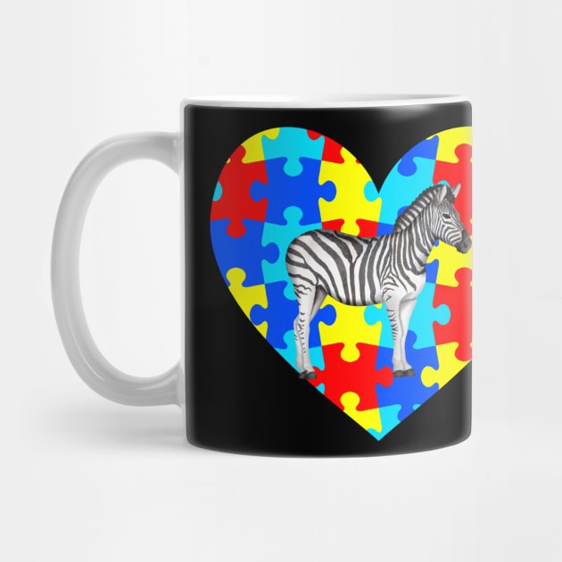 autism day zebra by teespra